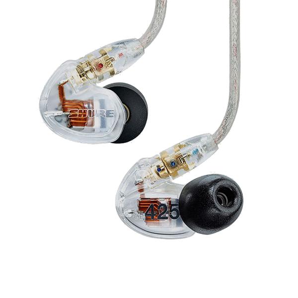 Shure SE425-CL Sound Isolating Earphones in Clear | IDJNOW