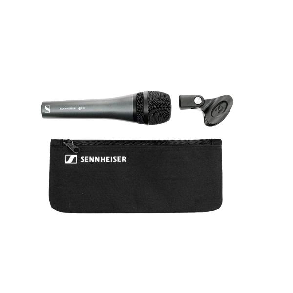 Sennheiser 3-PACK e 835 Microphone Set with Stands Package