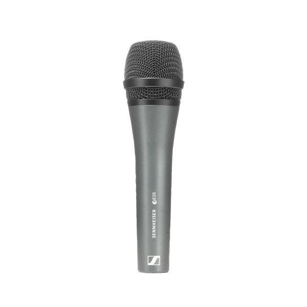 Sennheiser 3-PACK e 835 Microphone Set with Stands Package