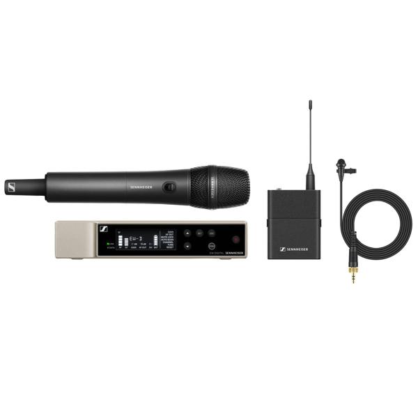Sennheiser EW-DME2/835-SSETR1-6 Digital Wireless Lavalier/Vocal Combo Set
