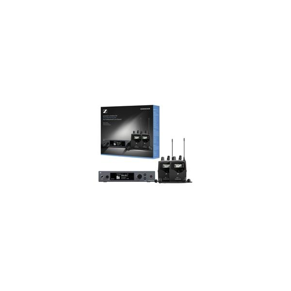 Sennheiser EW IEM G4-TWIN-A (Band A 516-558 MHz) Wireless Monitoring System