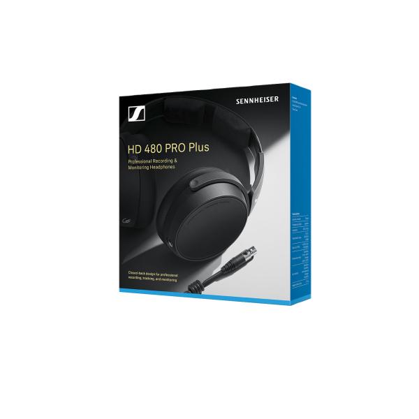 Sennheiser HD 480 PRO Plus Studio Headphones & Travel Case