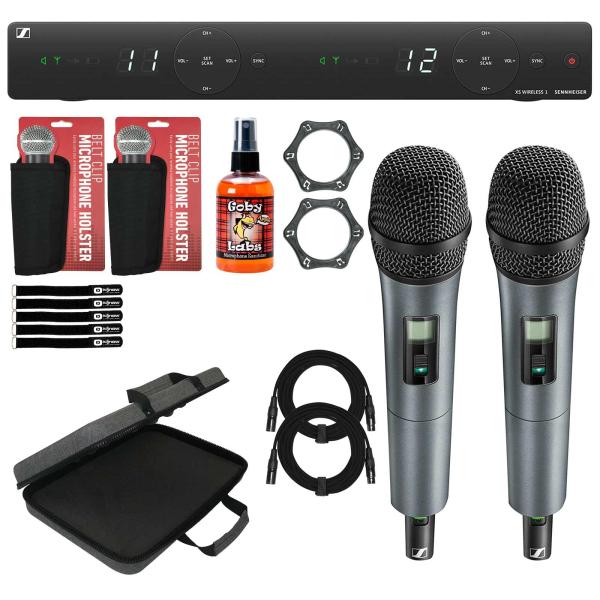 Sennheiser XSW 1-835 DUAL-A System with Sanitizer | IDJNOW
