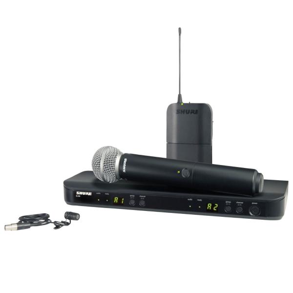 Shure BLX1288/W85 Wireless System with SM58 and Lavalier Mics