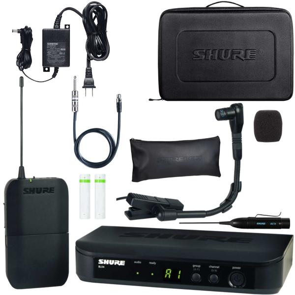 Shure BLX14/B98 Instrument System with Beta 98H/C Gooseneck Mic