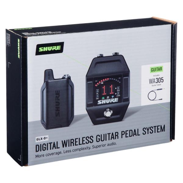 Shure GLXD16+ Wireless System with Pedal Receiver | IDJNOW