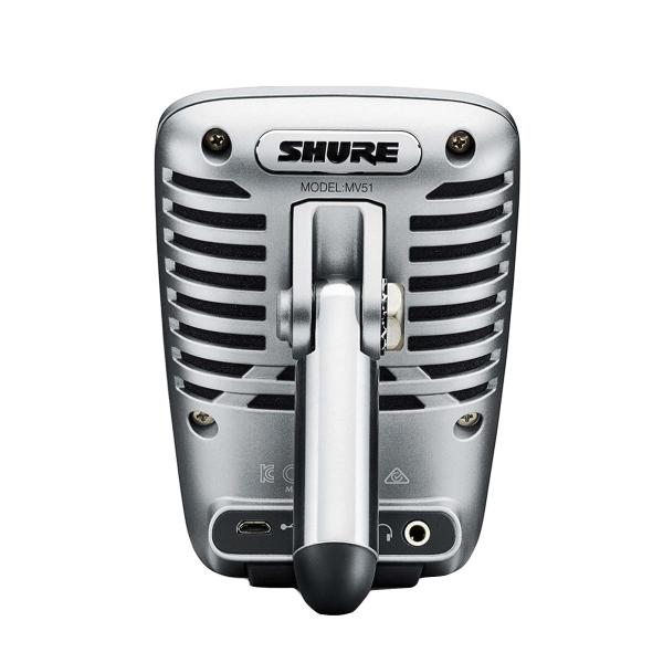 Shure MV51 Digital Large-Diaphragm Microphone | IDJNOW