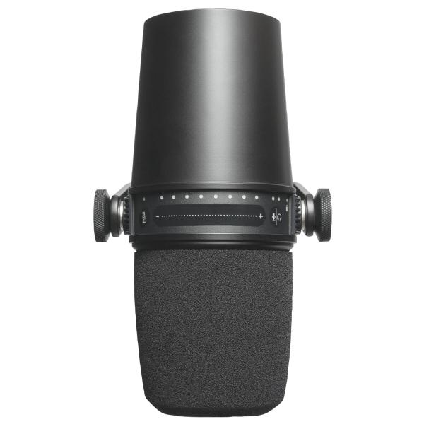 SHUREコンデンサーマイク ブラックMV7 PODCASTMICROPHONE Shure MV7+ Bundle, Black - Broadcast Supply Worldwide