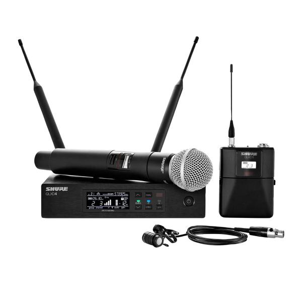 Shure QLXD124/85 Combo Wireless Microphone System (Band: H50)