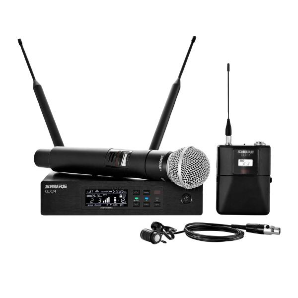 Shure QLXD124/85 Combo Wireless Microphone System (Band: V50)