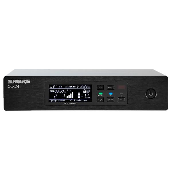 Shure QLXD4 Digital Wireless Receiver