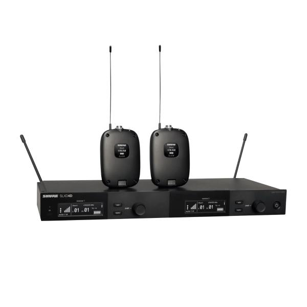 Shure SLXD14D Dual Wireless System with Bodypack Transmitters (J52)