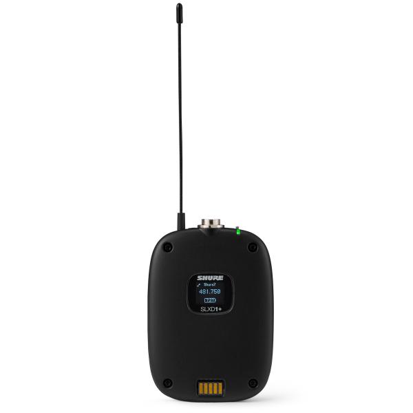 Shure SLXD1+=-G57 Digital Bodypack Transmitter (Band: G57)