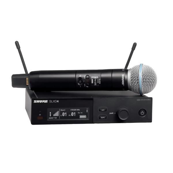 Shure SLXD24/B58 Wireless System with Beta 58A Transmitter (Band: G58)