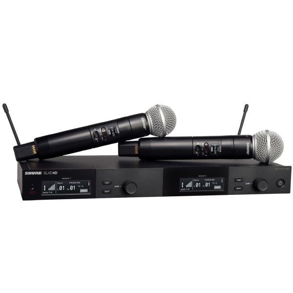 Shure SLXD24D/SM58 Dual Wireless System with SLXD2/58