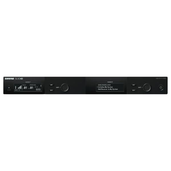 Shure SLXD4D=-G58 Dual Channel Digital Wireless Receiver (G58 Band)