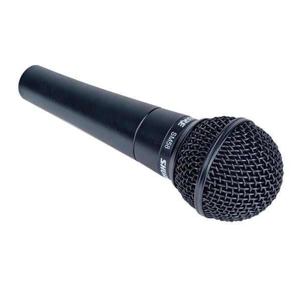 SHURE sm58 ＆ DM1 DYNAMITE black Shure SM58- Dynamic Vocal Microphone - Limelight Music