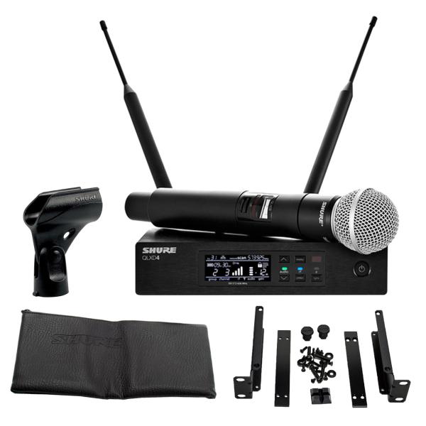 Shure QLXD24/SM58 Handheld Wireless Microphone System