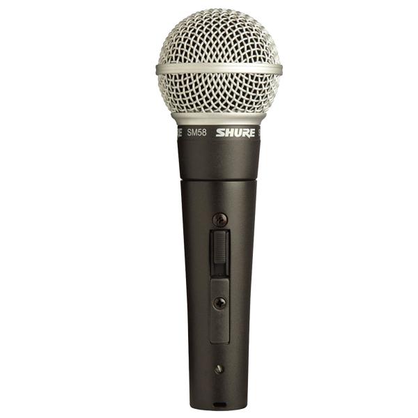 SHURE SM58-LCE : ON/OFFスイッチなし XLR 有線 Amazon.com: Shure SM58 Cardioid Dynamic Vocal Microphone with On