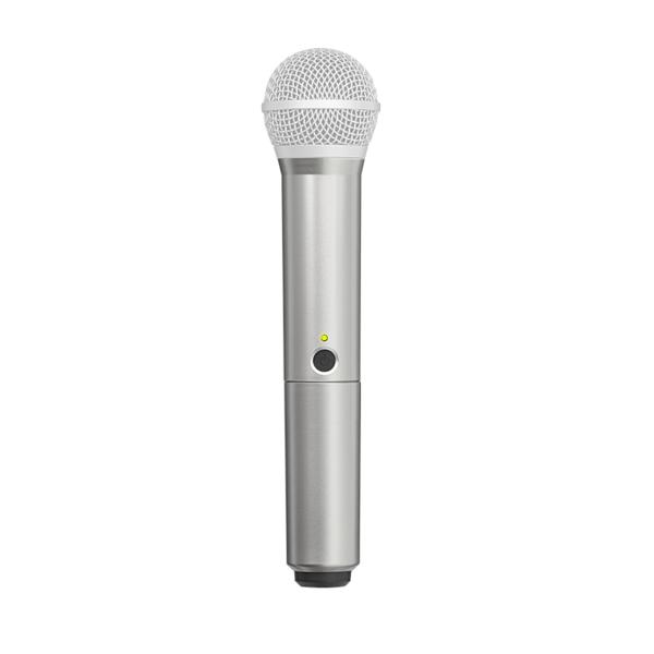 Shure WA712-SIL Silver Colored Handle for BLX2 Transmitter with PG58 Capsule