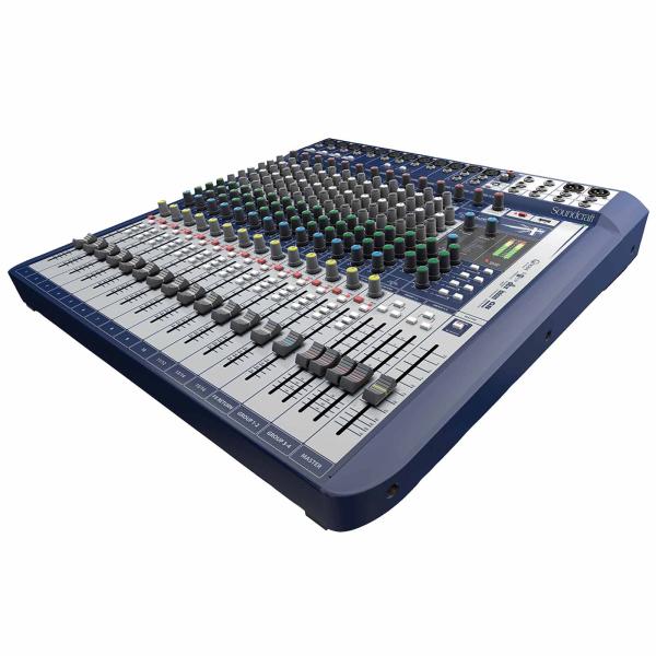 SoundCraft Signature 16 Compact Analogue Mixer | IDJNOW