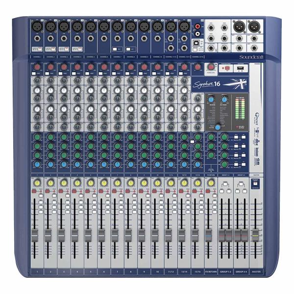 SoundCraft Signature 16 Compact Analogue Mixing System