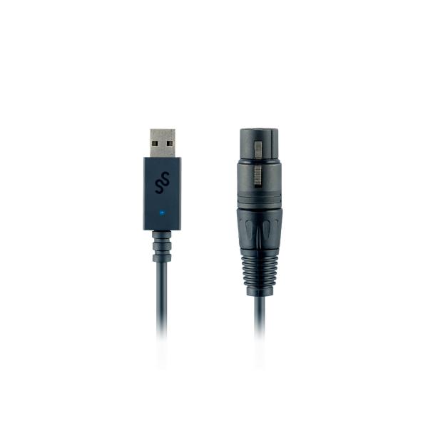 SoundSwitch Micro USB to DMX Interface with Case Package | IDJNOW