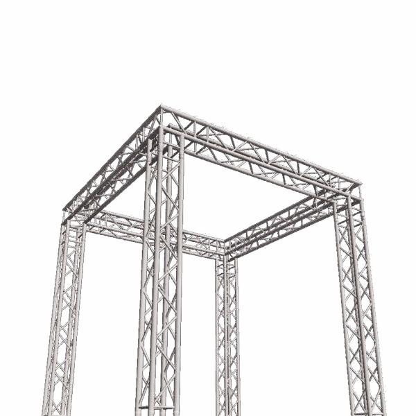 Global Truss SQ-10x10 Square Trade Show Booth F34-001