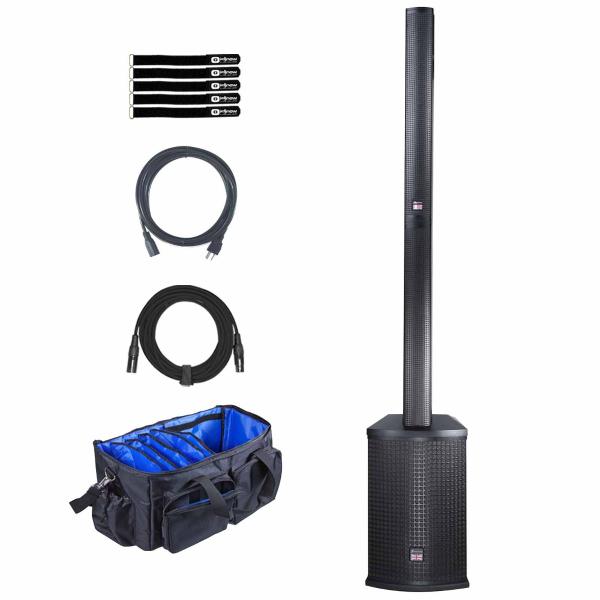 StudioMaster Direct 12AX Vertical Array Column with Utility Bag