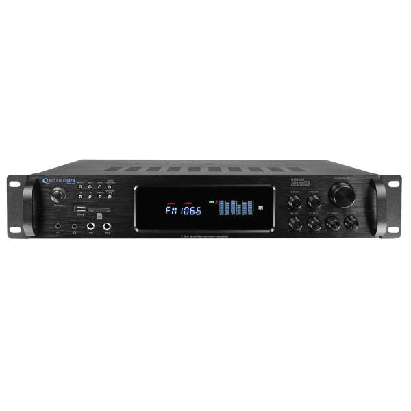 Technical Pro Digital Hybrid Amplifier / Preamp / Tuner with USB / SD Card & Bluetooth Inputs [H1502URBT]