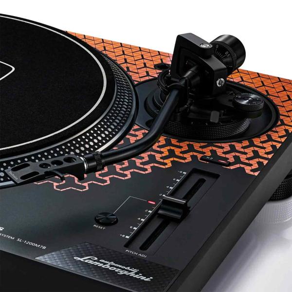Technics SL-1200M7BPD Lamborghini Turntable- Orange | IDJNOW