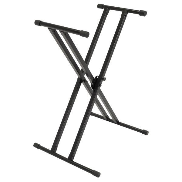 Ultimate Support IQ-X-2000 Double-Braced X-Style Keyboard Stand with Memory Lock System