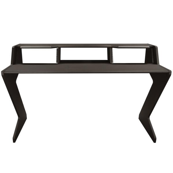 Ultimate Support NUC-Z-BDM Nucleus-Z Explorer Studio Desk with Shelf and Dual 4 Space Rack Modules