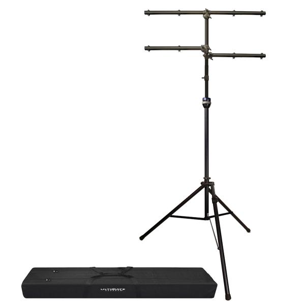 Ultimate Support LT-99BL Multi-tiered Heavy-duty Extra Tall Lighting Tree with TeleLock Lift-assist Technology