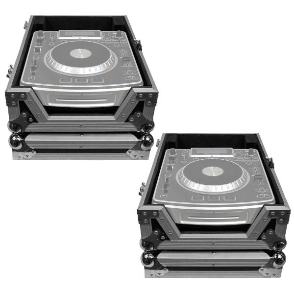 (2) ProX Large Format CD & Digital Media Player Cases [XS-CD]