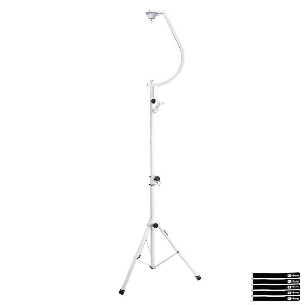 Xstatic X-MB20STAND White 20" Mirror Ball Hook with Stand