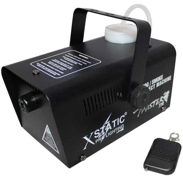 Xstatic X-T770 Twister 770 Watt Water-Based Fog Machine with Wireless Remote