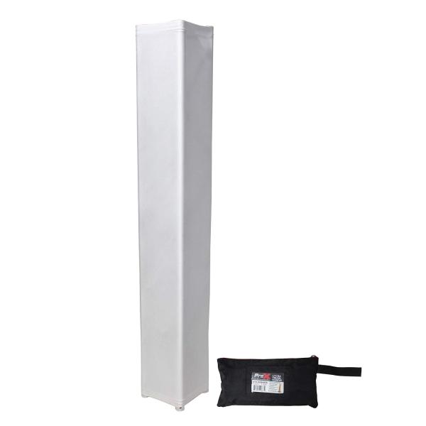 ProX 6.56FT White Lycra Cover Sleeve for Quad Truss Segment [XTC-SQ656TS]