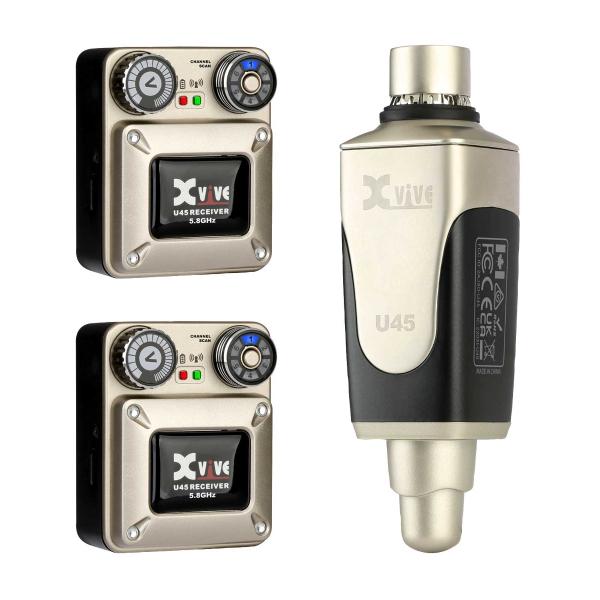 Xvive U45R2 In-Ear System with 1x Transmitter & 2x Receivers