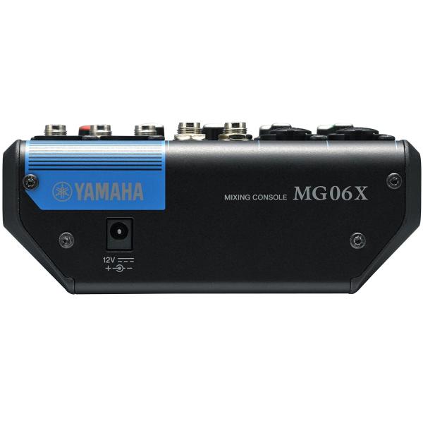 Yamaha MG06 ミキサー ケーブル6本おまけ Yamaha MG06X 6-Input Effects Mixer with Cables Pack | IDJNOW