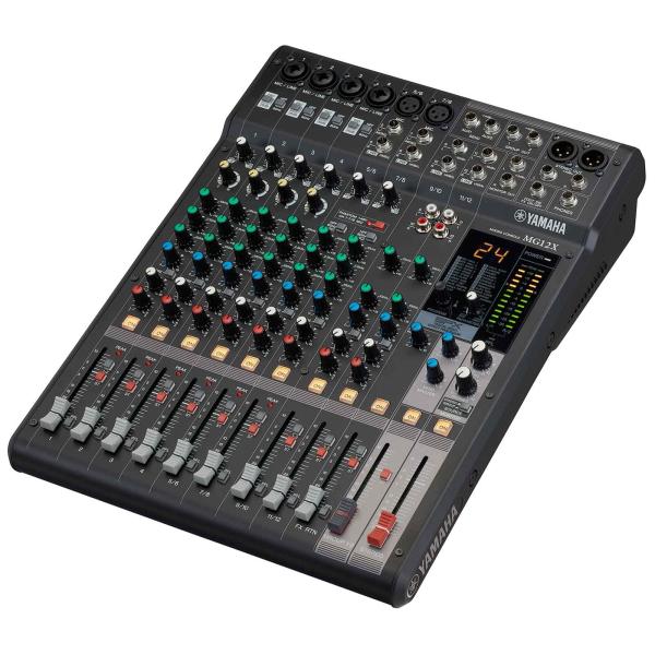 Yamaha Pro Audio MG12XCV 12-Input Mixer with Bag | IDJNOW