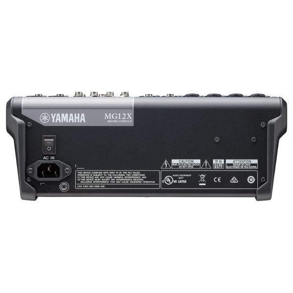 Yamaha Pro Audio MG12XCV 12-Input Mixer with Bag | IDJNOW