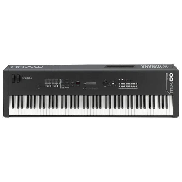 Yamaha Pro Audio MX88BK Black 88-Key Music Synthesizer with GHS Action