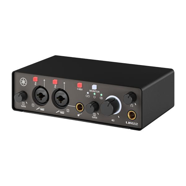 Yamaha Pro Audio UR22MK3 B 2-in/2-out USB-C Audio Interface - Black
