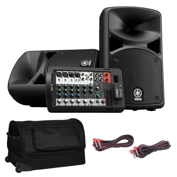 Yamaha STAGEPAS 400BT PA System with Rolling Case | IDJNOW