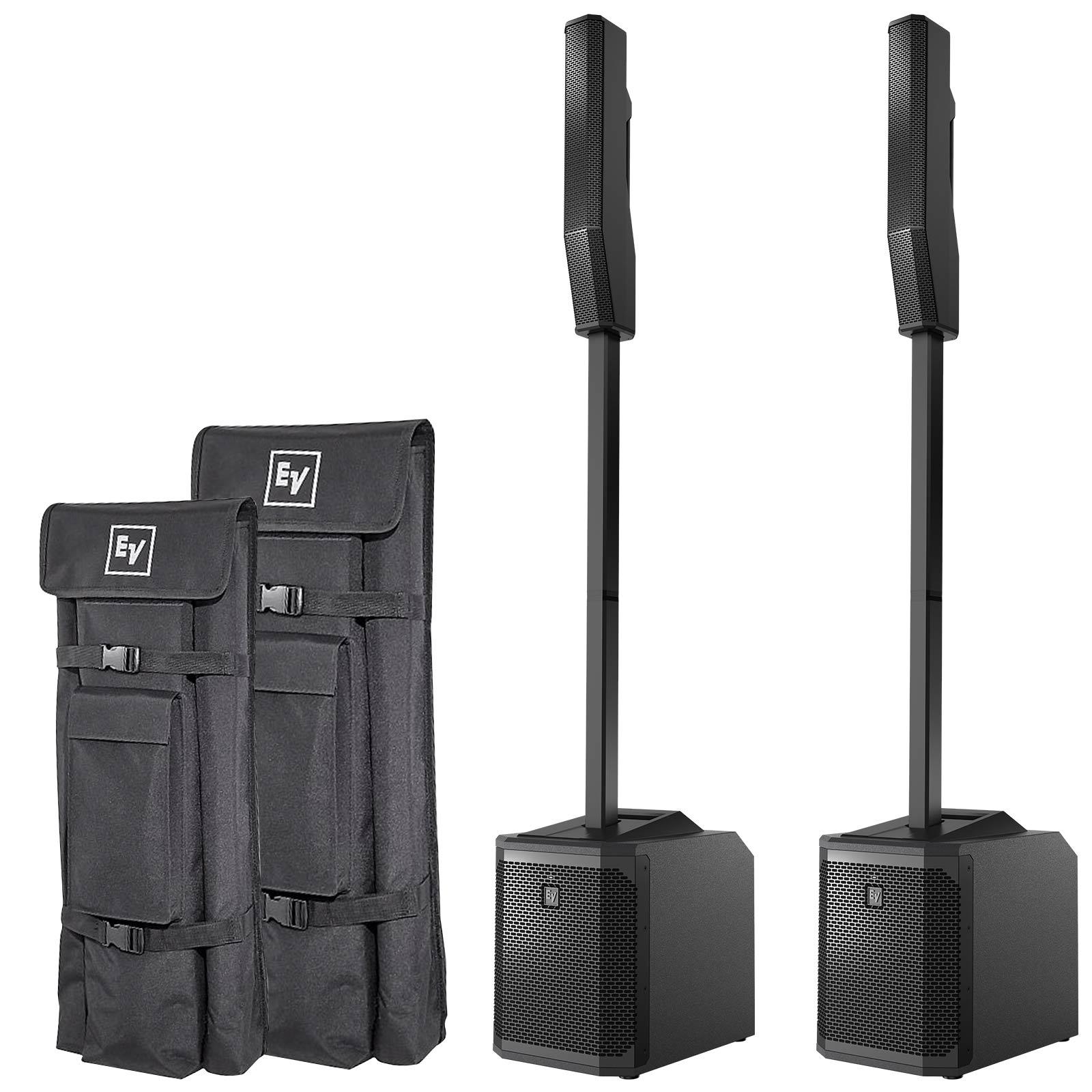 2) Electro-Voice EVOLVE 30M Black Column Systems | IDJNOW