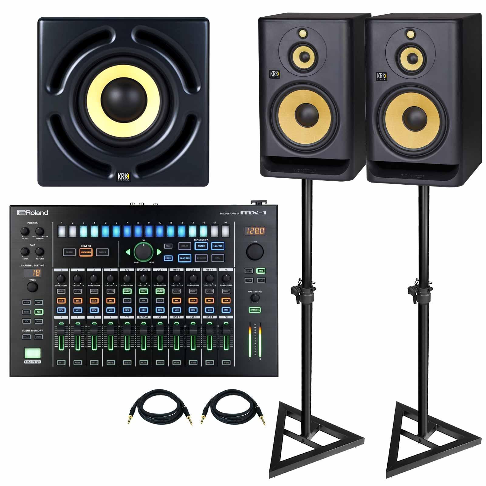 ROKIT 5 Generation 4 Powered Studio Monitor - Black – krkmusic