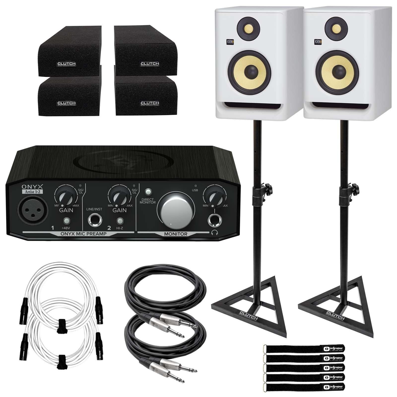 ね*こ様 KRK RP5 G4 WN ROKITパワードスピーカー Amazon | KRK ROKIT G4 RP5G4 ペア 5インチウーファー パワード