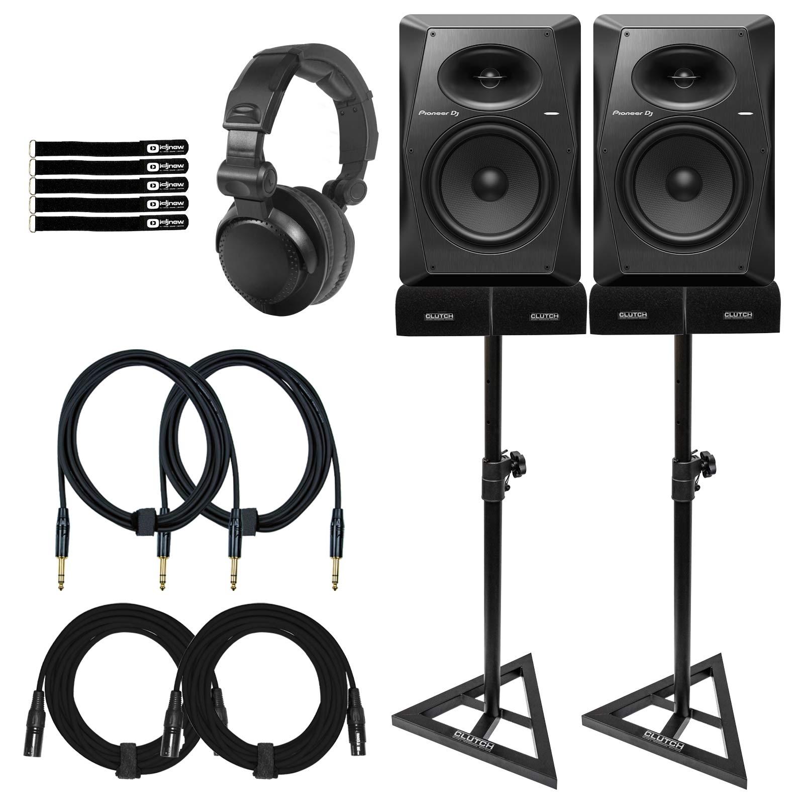 2) Pioneer DJ VM-80 8