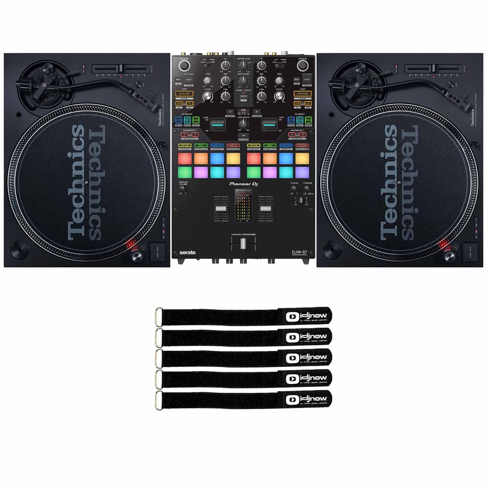 2) Technics SL-1200MK7 with Numark Scratch & Case | IDJNOW